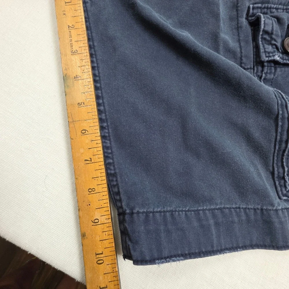 American Eagle Cargo Shorts Mens 30 Navy Blue Classic Cotton Workwear gorpcore